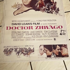 “Doctor Zhivago”  (1972/74 re-release cards)  Set of 8 Original Cinema Lobby Cards main image 0