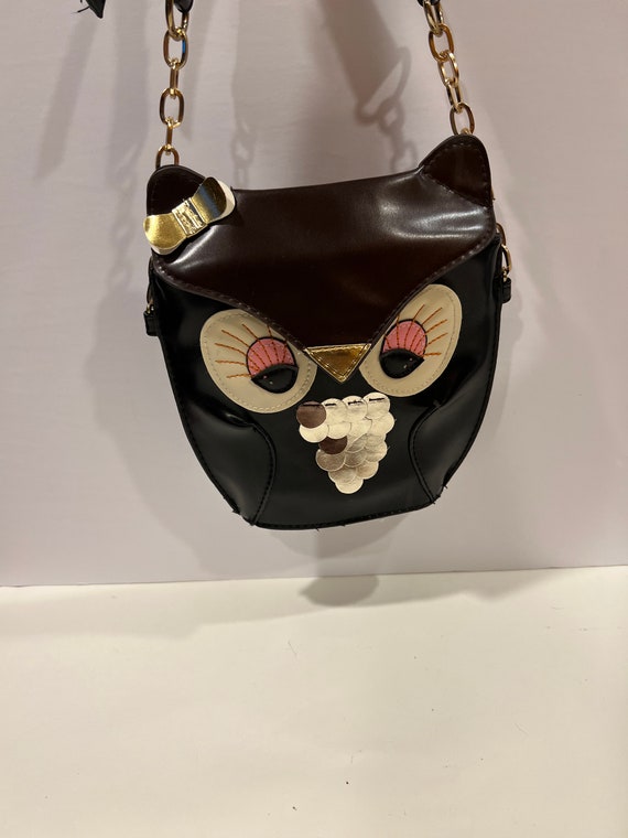 Vintage crossbody owl purse Gem