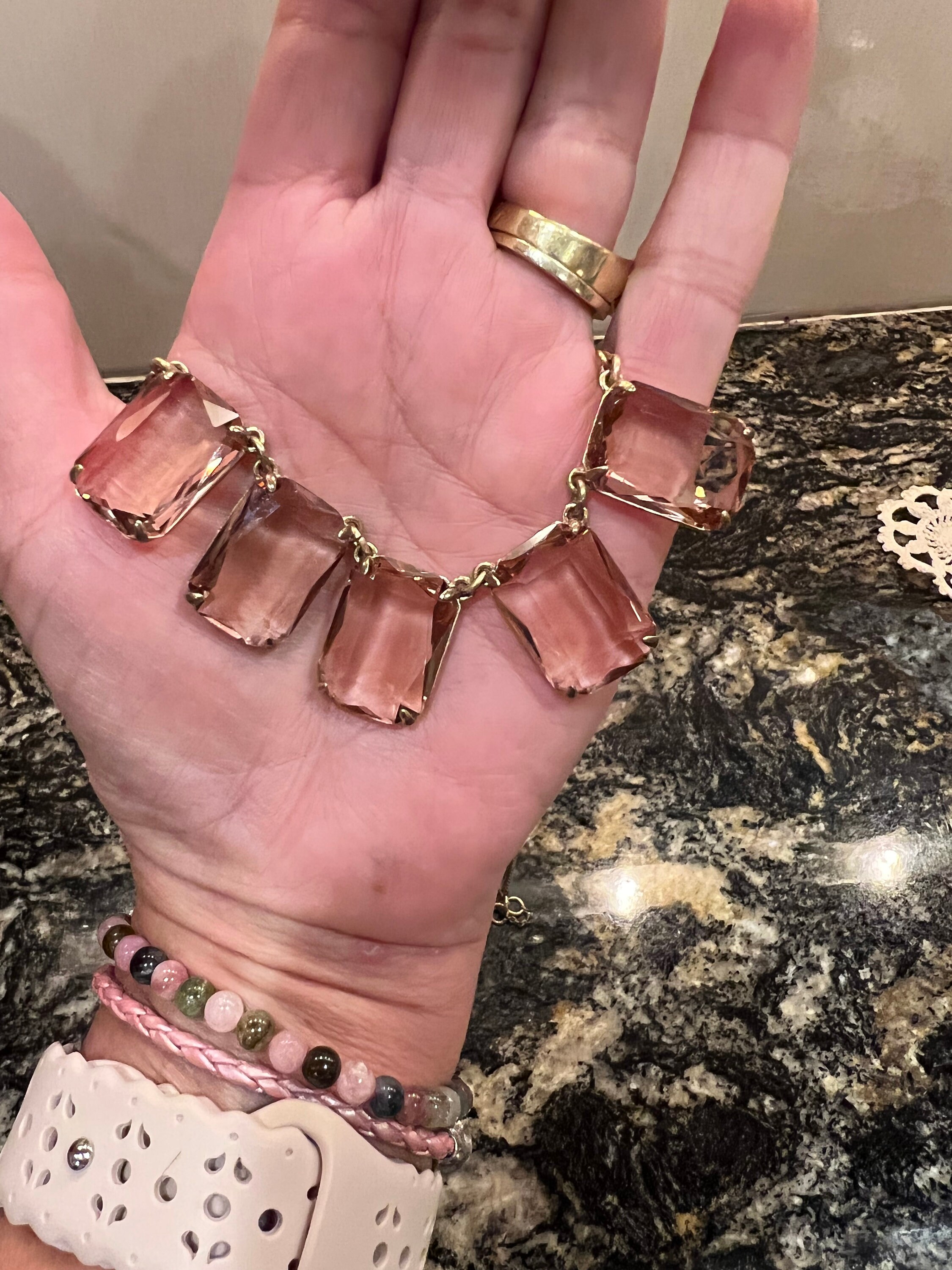 J crew cheap paper clip necklace