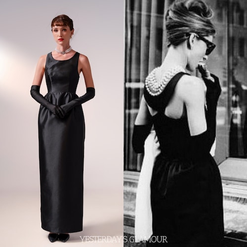 James Bond Up Ideas Female Black Dress 007 Dress Code For Ladies Audrey  Inspired Dress, Breakfast At Black Dress, Vintage Inspired Retro Dress,  Retro Evening Gown