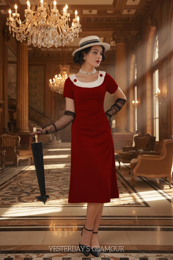 red dress white gloves A woman in a white dress and red gloves photo  Texture Image on Unsplash