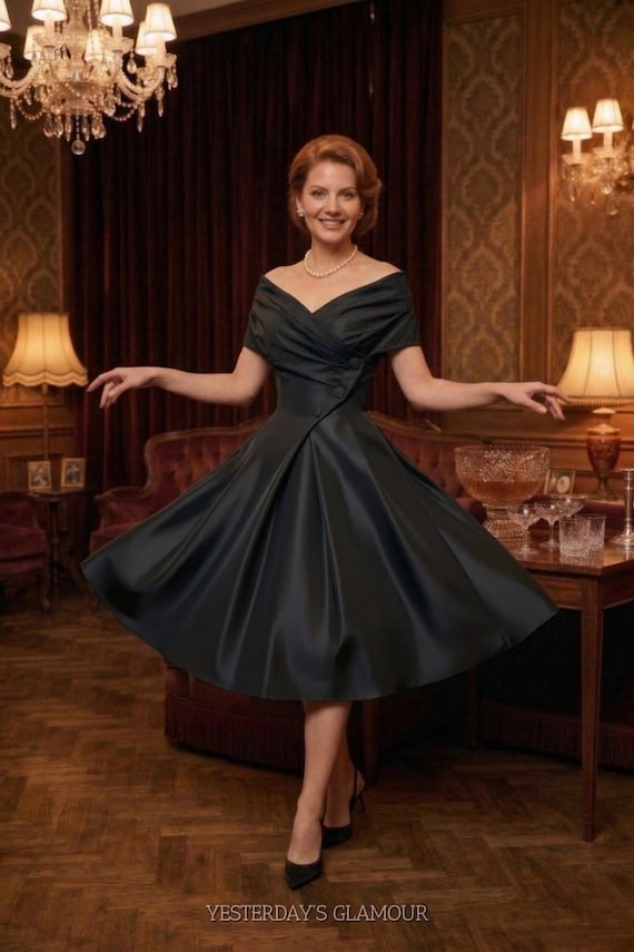 off the shoulder corset gypsy dress Lady Black Tie - Mabel Gown - Luxe Satin Colour_RUST Perfect for your special Lace-Up Dress Size:14D