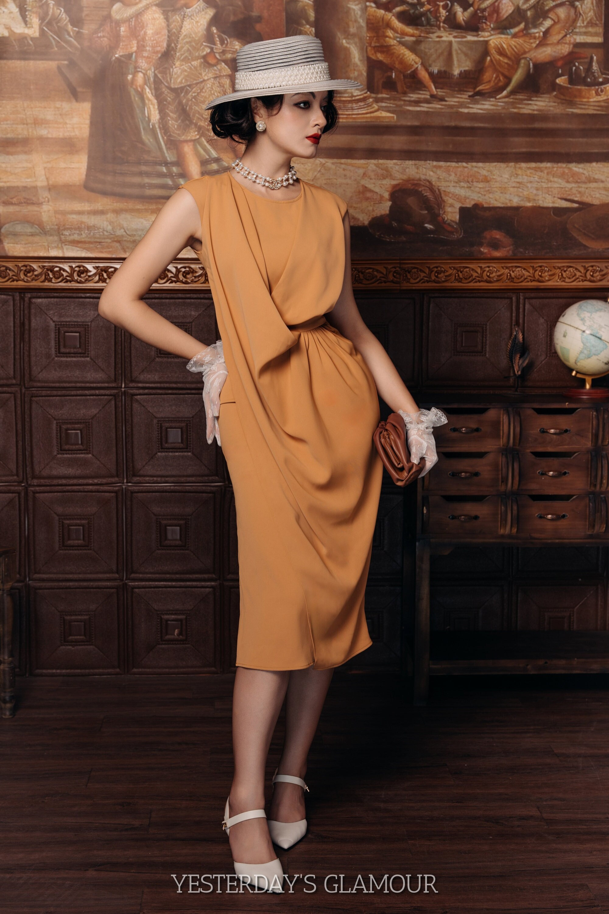 Sydney -  Abstract Pencil Dress main image 1