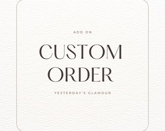 Ordine personalizzato