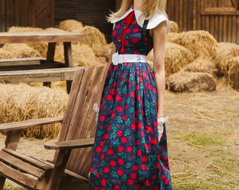 EVA 1950s Dress | Vintage Dress | Audrey Hepburn Swing Dress