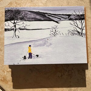 Snow Day Christmas Cards  (Set of 5)
