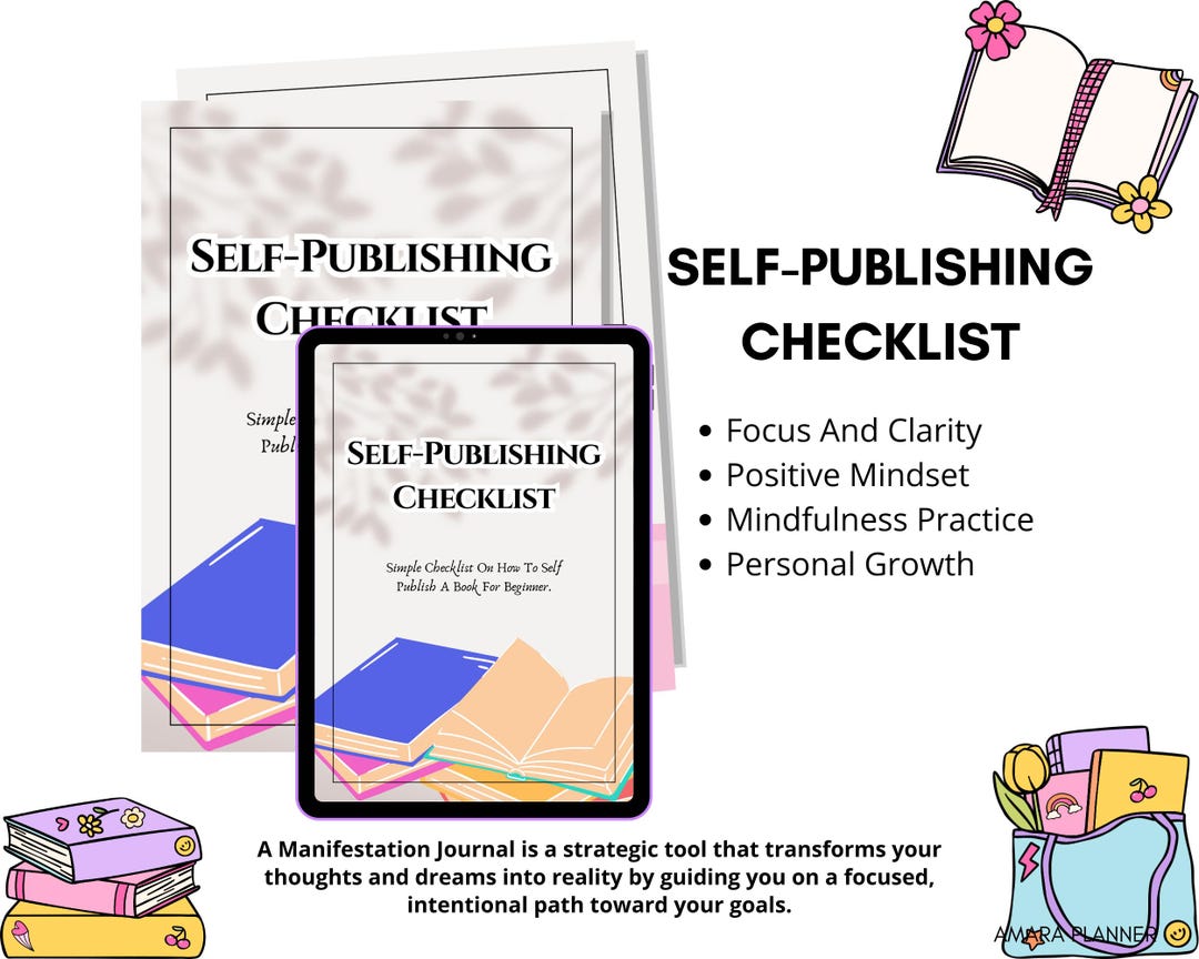 Self Publishing Checklist.pdf Self Publishing Checklist, How to Self Publish, Amazon KDP, Writing ...