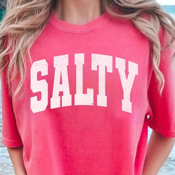 Salty SVG, Retro Summer Svg, Summer Shirt Design, Summer Svg, Summer Png, Beach Svg, Beach Png, Summer Sublimation, Sublimation Designs