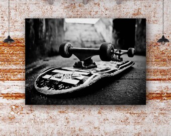 Wanz Cross Country Skateboard Canvas Wall Art Painting,Canvas Wall Decoration,Skateboard Poster,Living Room Wall Decoration, Home Decoration