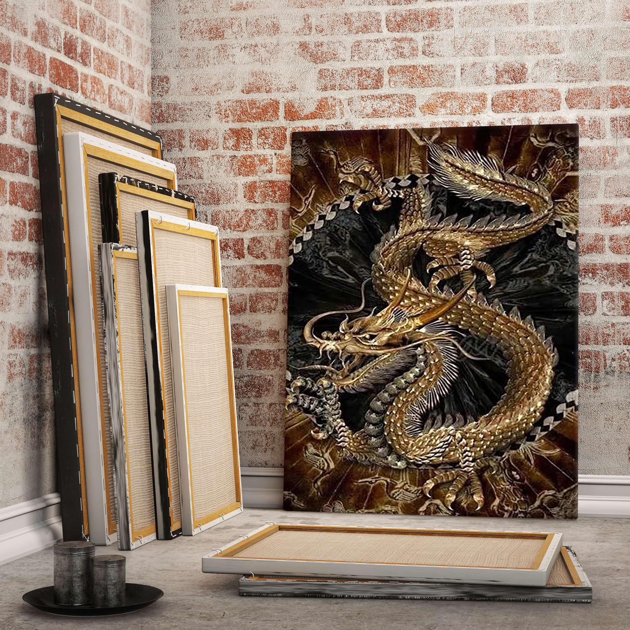 Dragon on the Rock – affordable wall mural – Photowall