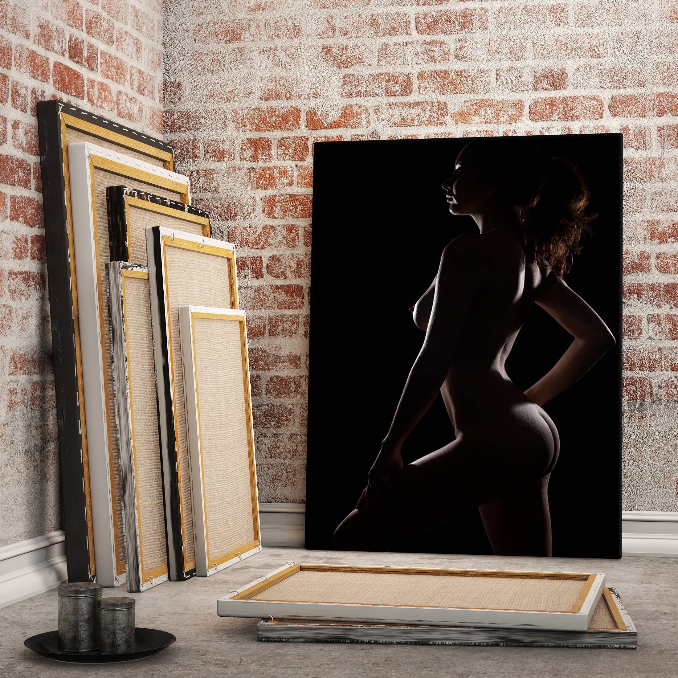 Sexy Girl Body Decor Print, Sexy Wall, Female Painting, Erotic Nudity Art, Erotic Nude Wall ArtArt, black and white Nude Woman, Woman Art