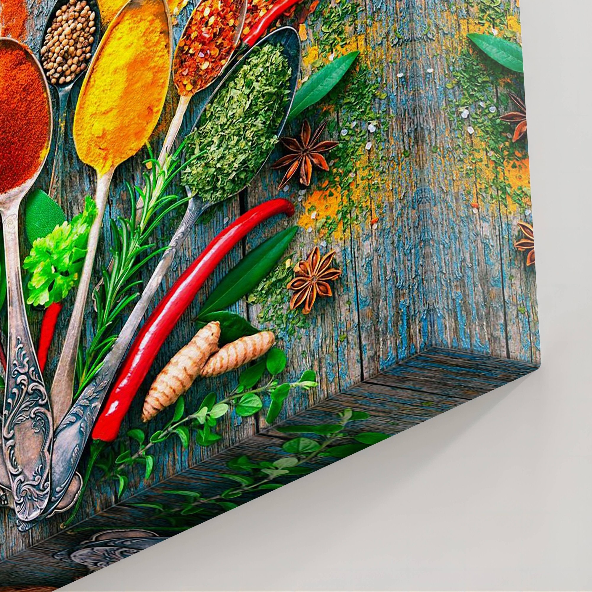 Kitchen Wall Decor Herbs and Spices,culinary Art Print,cooking Herbs,food Wall Art,herb and ...