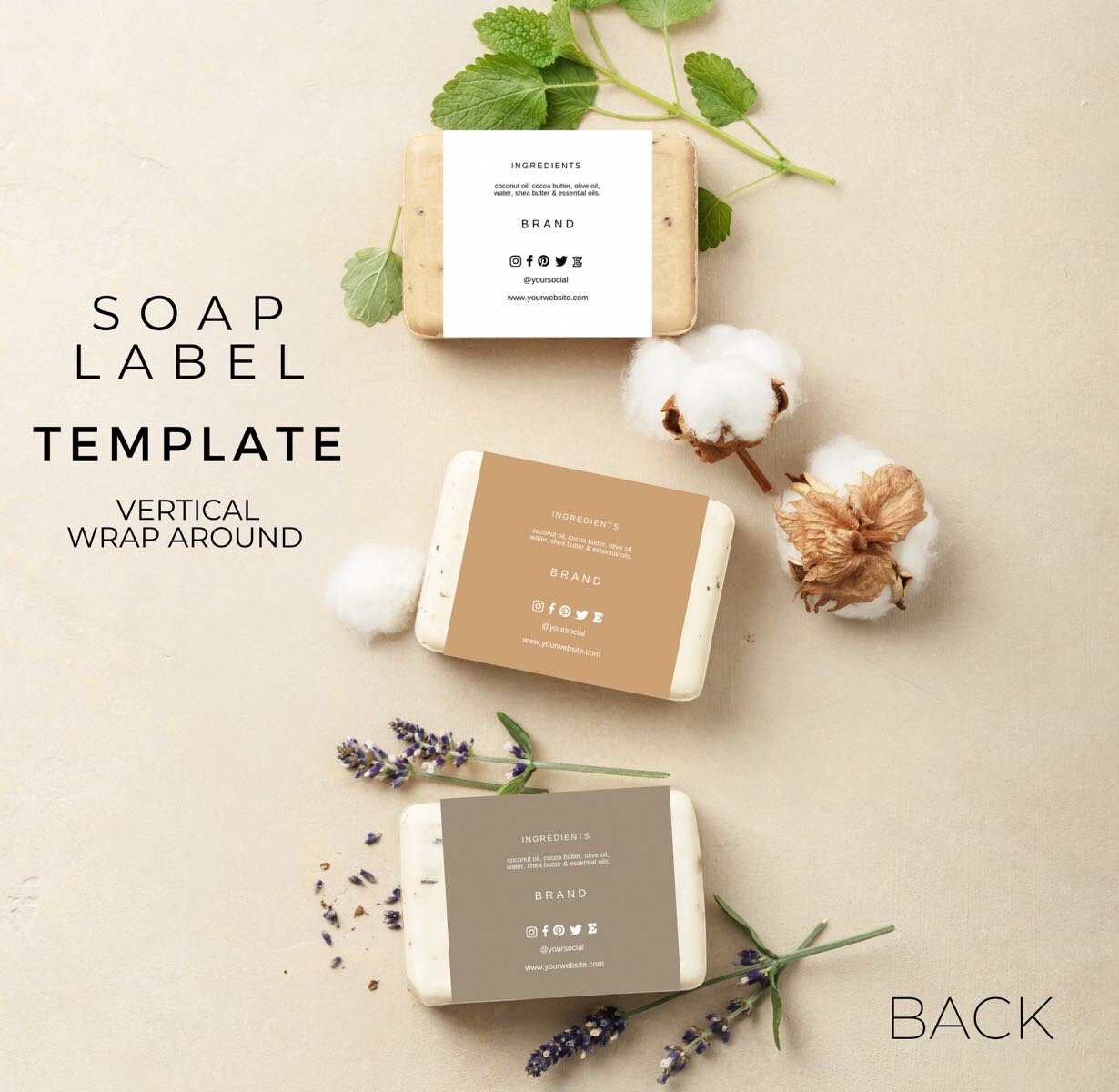 Modern Soap Label Template Editable Bar Soap Labels Etsy Modern Soap Label Template Editable Bar Soap Labels Etsy