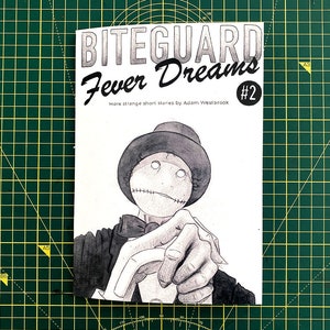 A photograph of the front cover of Biteguard Fever Dreams #2 by Adam Westbrook