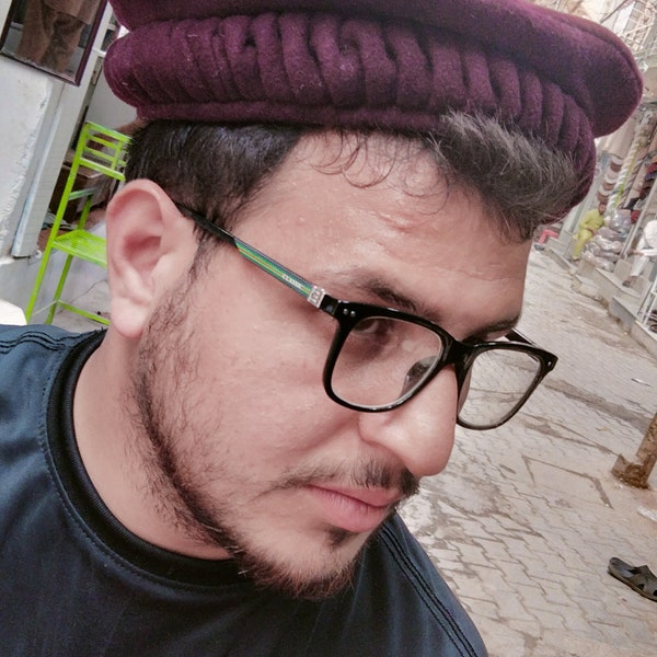 Casquette Chitrali en laine originale faite main, chapeau Pakol Peshawari du Pakistan