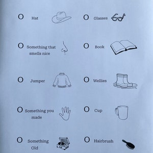 Indoor Scavenger Hunt Printable Sheet - Etsy