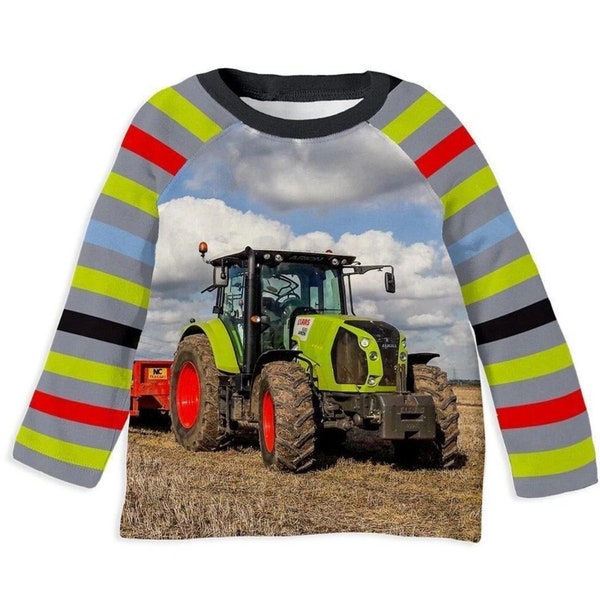 Pullover Traktor Kinder | Kleidung Junge Mädchen | Bulldog Trecker | Baby | Sweatshirt | Geschenk | Kindergarten Krippe