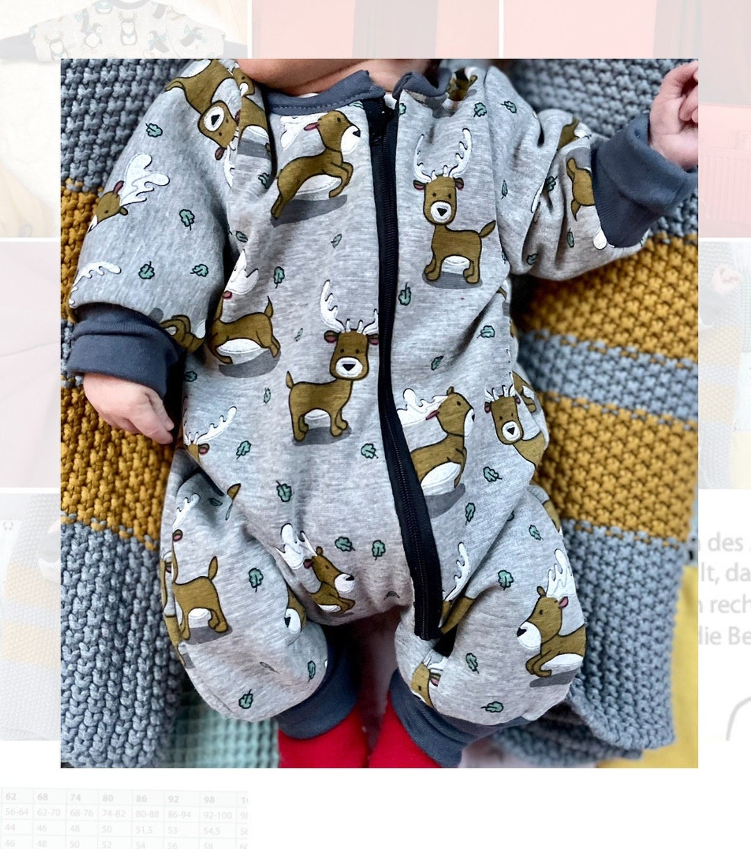 Fleece Overall Baby Winter Pajamas for Children Romper Leisure Suit