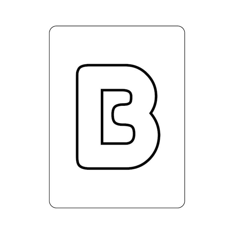 Alphabet Coloring Pages, ABC Coloring Book for Kids, Uppercase
