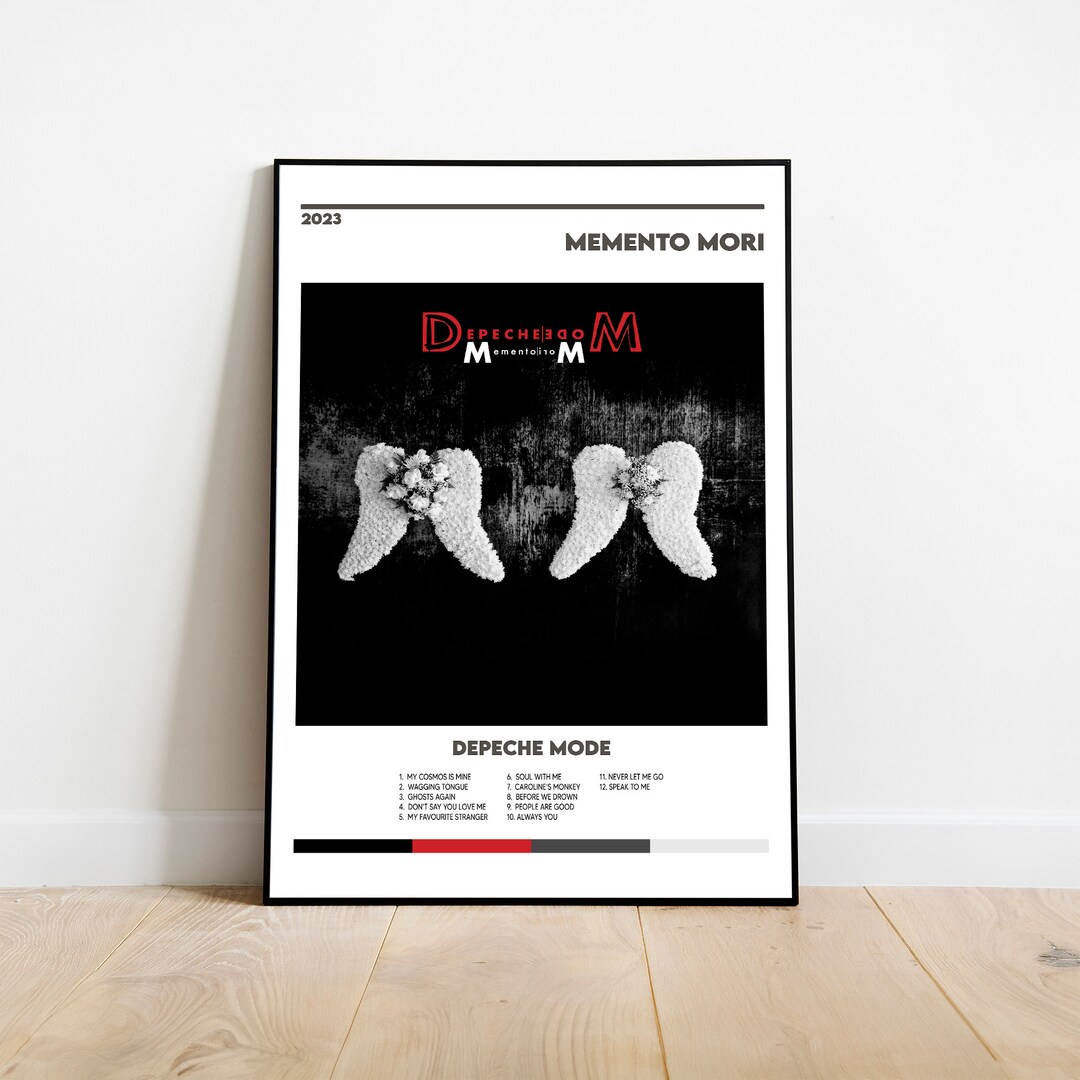 Depeche Mode Memento Mori Album Cover Print Poster Minimalist Album ...