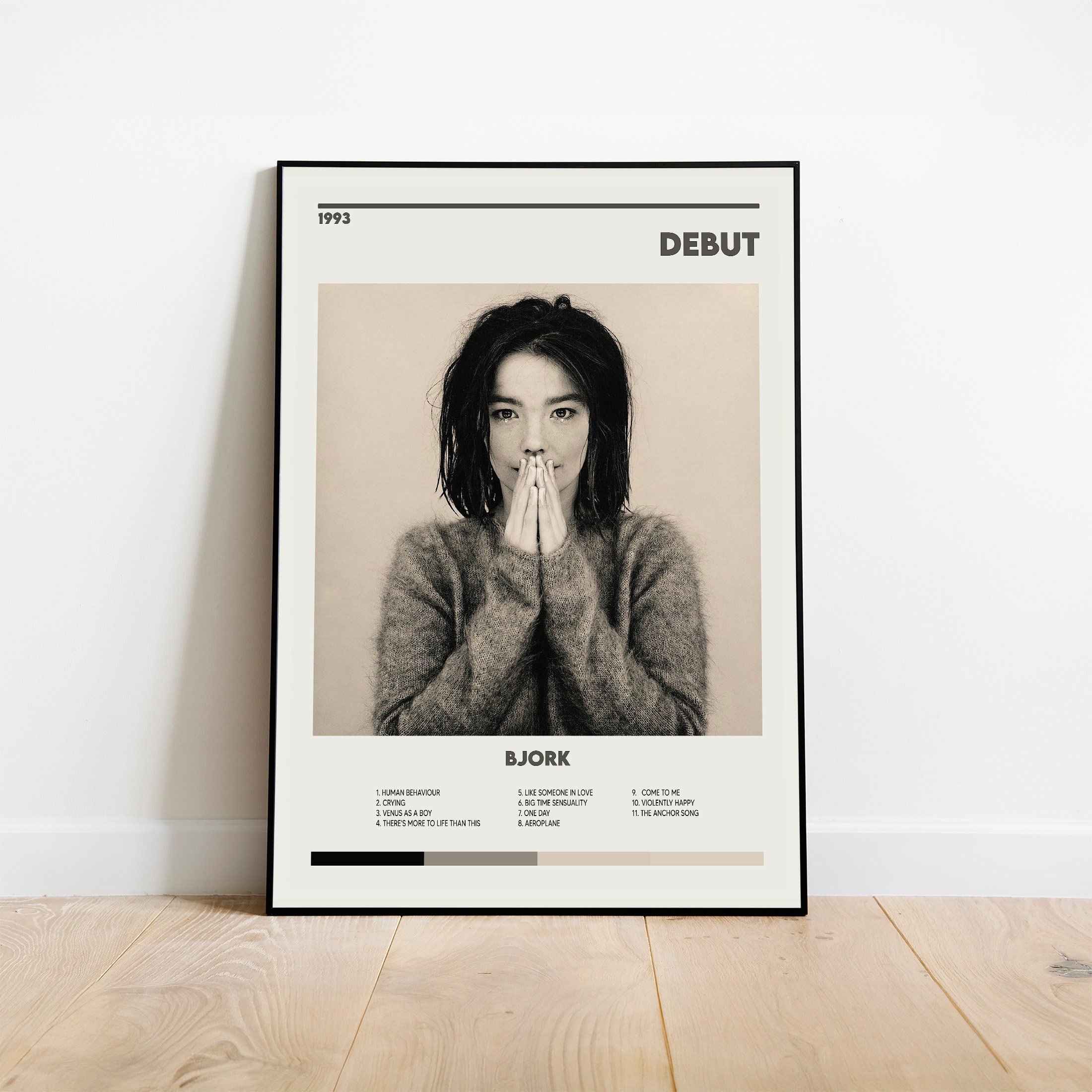 Bjork Debut Album Cover Print Poster