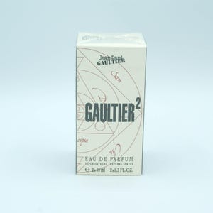 Jean Paul Gaultier Gaultier 2 Eau de Parfum EDP 40+40ml for Men - Very Rare Vintage Perfume - Warm and Sensual Unisex Fragrance
