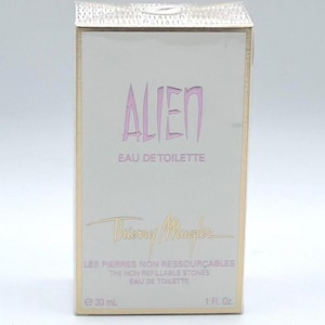 Thierry Mugler Alien The Non Refillable Stones Eau de Toilette for Women 30ML - Very Rare Vintage Perfume - Unique and Collectible Fragrance