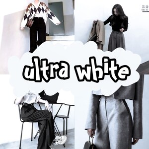 Ultra white Lightroom preset
