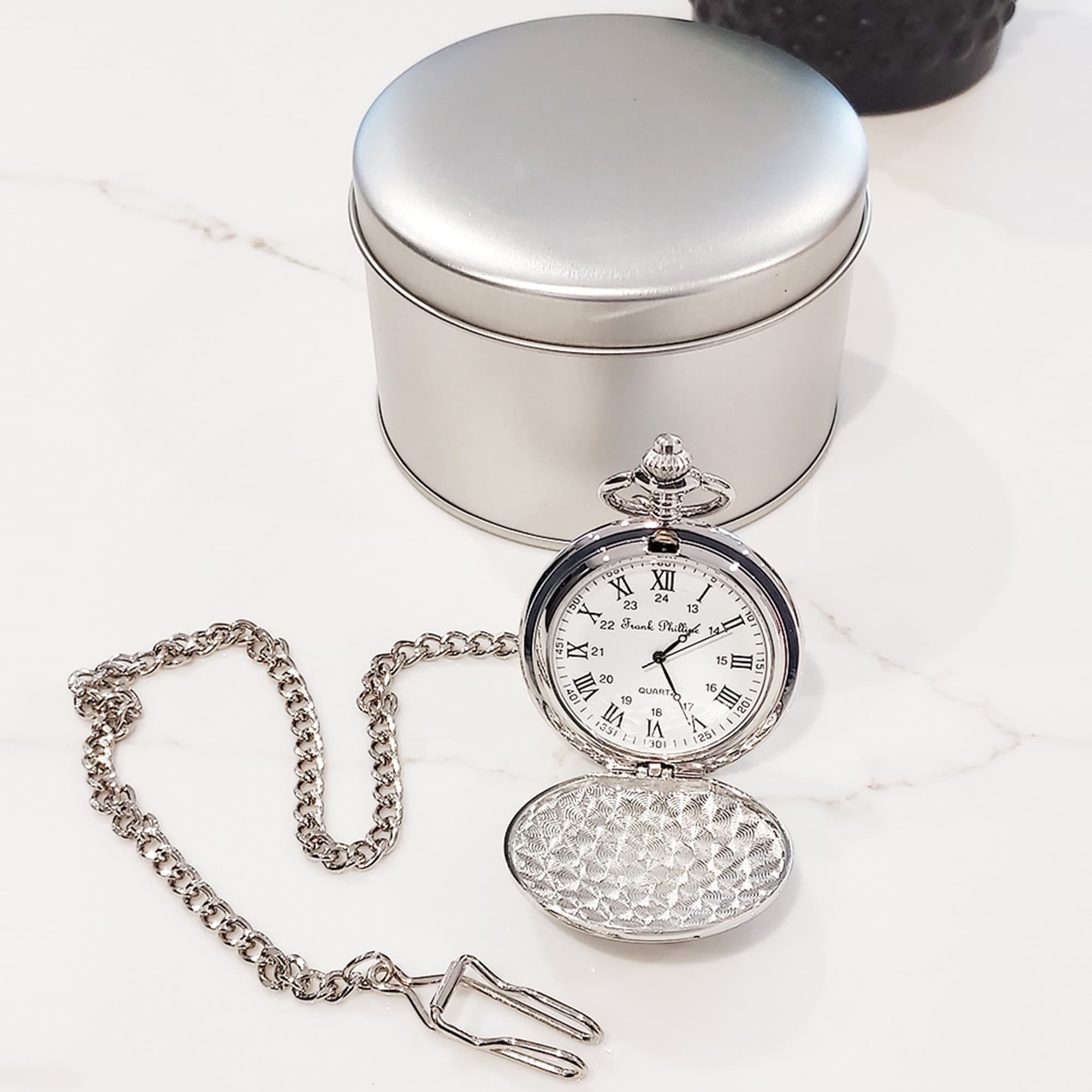 Engraved Pocket Watch Personalised Silver Pocket Watch Etsy UK
