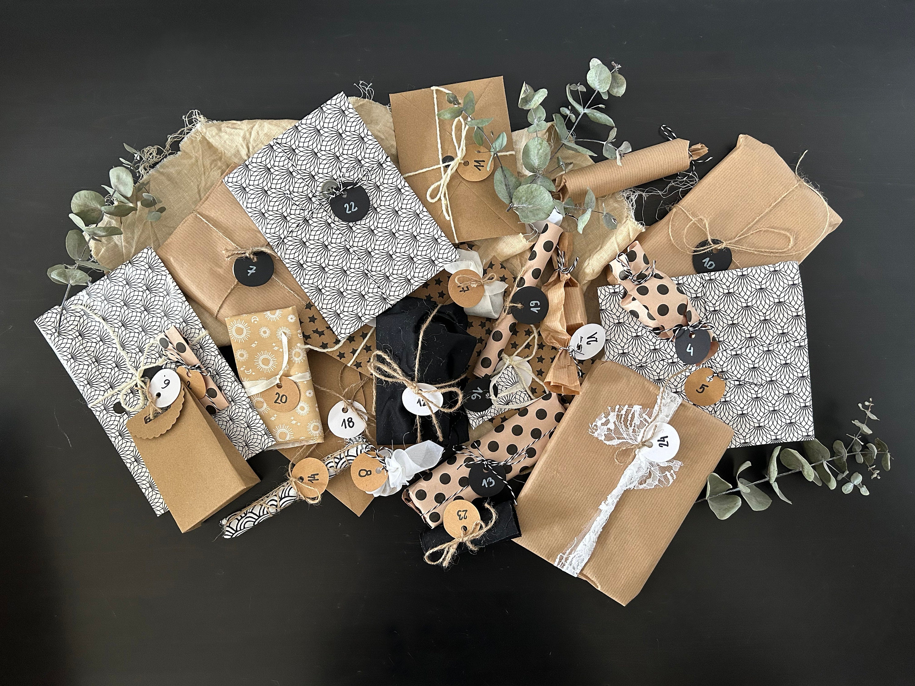 Scrapbooking Stationery Mystery Box Advent Calendar Surprise Etsy