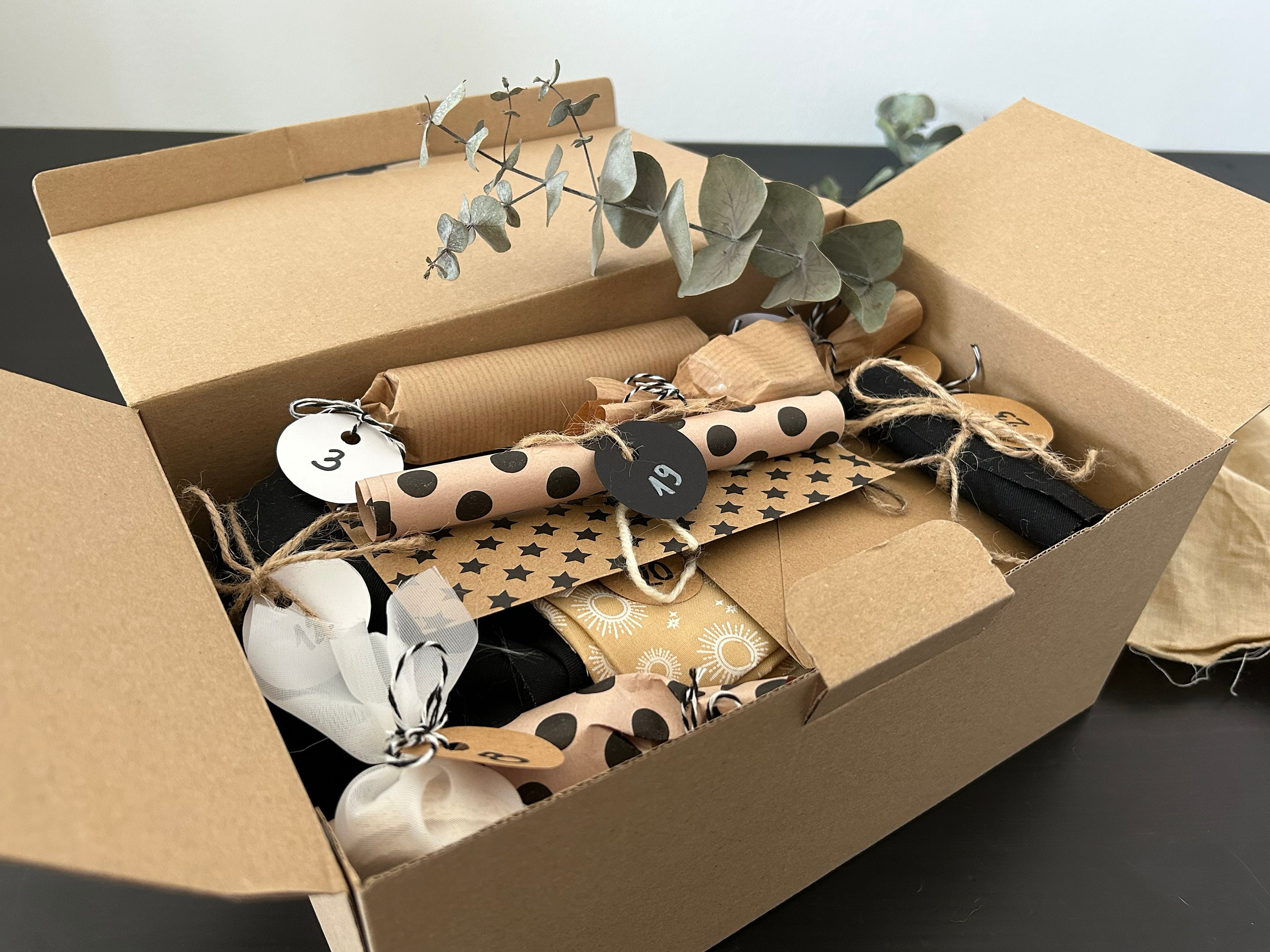 Scrapbooking Stationery Mystery Box Advent Calendar Surprise Etsy