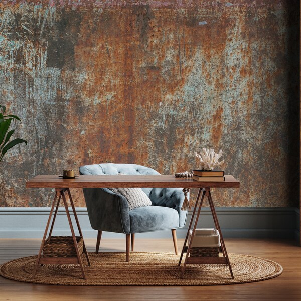 Peel and Stick Wallpaper Rustic Etsy