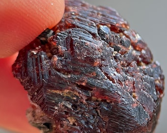 Natural Spessartine Garnet Crystal, Pakistan Mineral Specimen (14.24 grams)