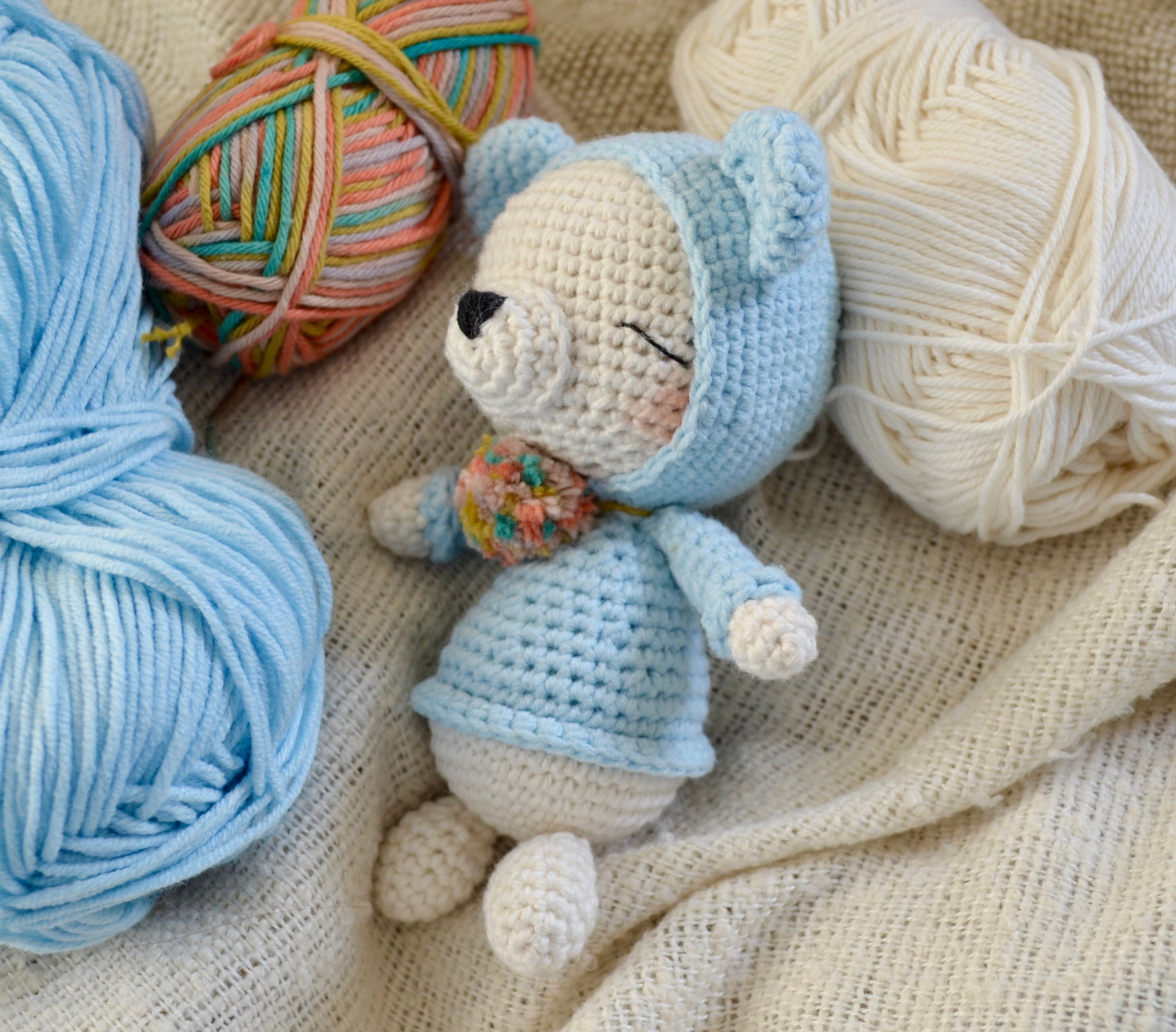 Parker the Polar Bear PDF Crochet Pattern - Etsy