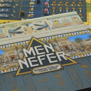 Nefer Men Organizer-Einsatz | Brettspiel-Organizer-Einsatz | Brettspiel-Zubehör | 3D-PLA | Einsatz