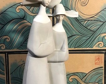 Rare 4611A NUNS (GREY) LLADRO
