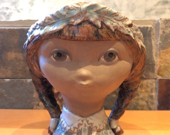 2042 GIRL'S HEAD LLADRO
