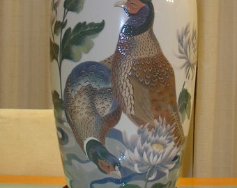 Very Rare 1621 PHEASANTS and MUMS LLADRO