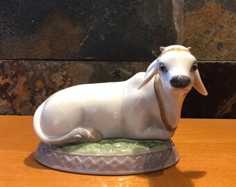 Lladro Cow Figurine - Etsy