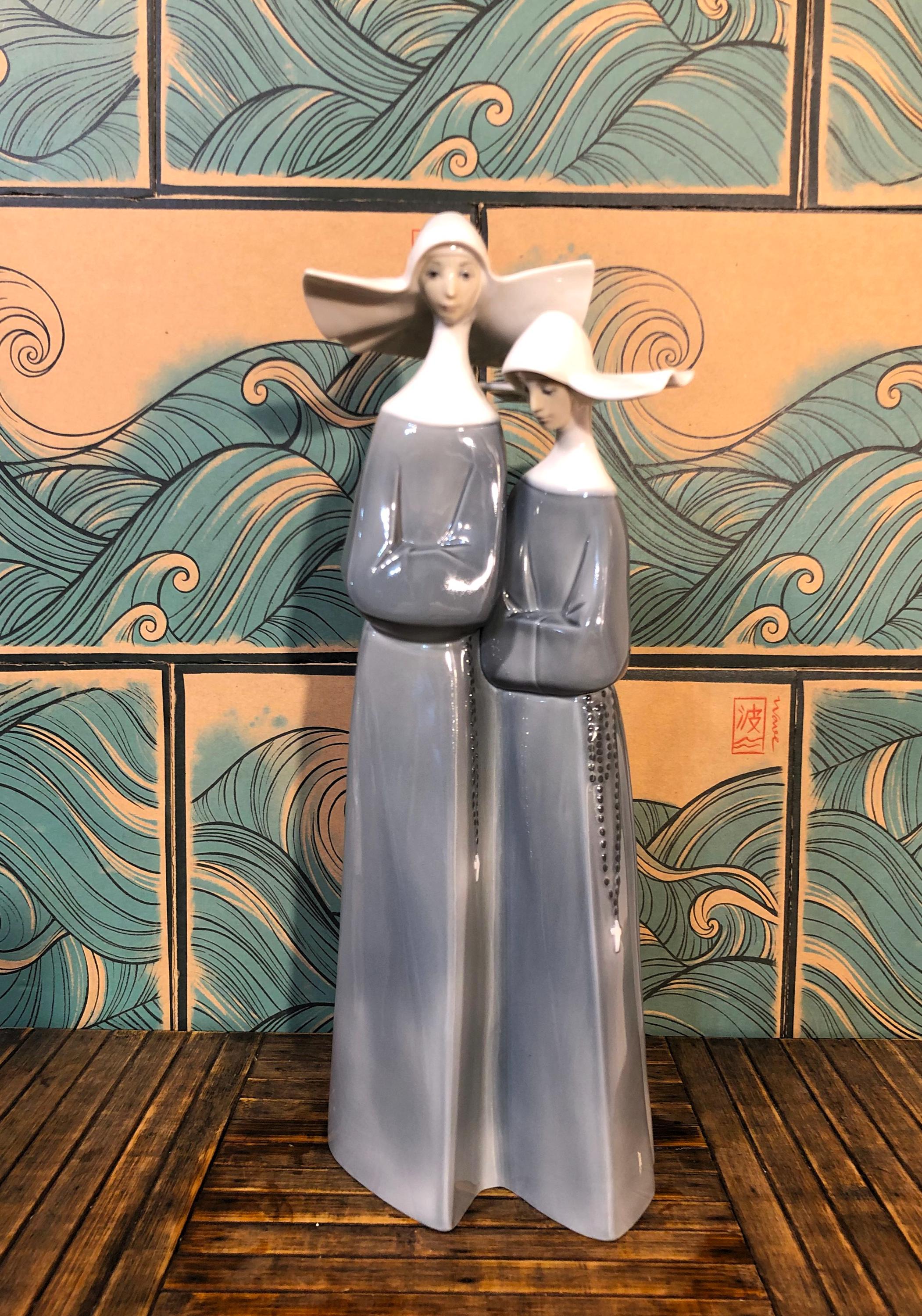 VERY RARE 4611A Nuns (grey) LLADRO - Etsy