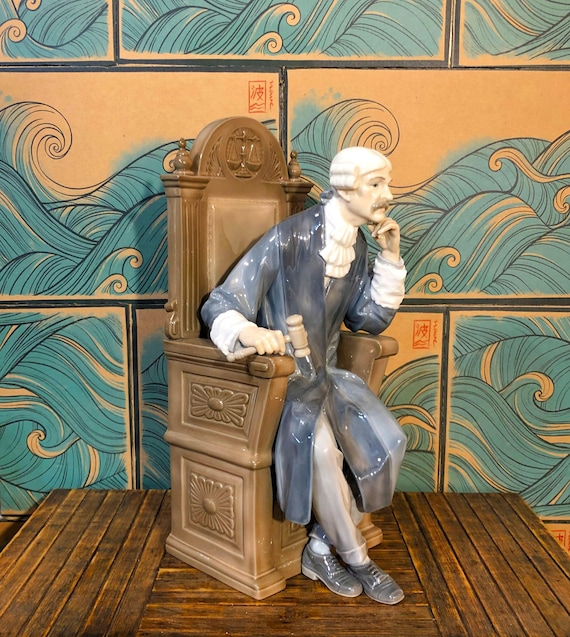 LIMITED EDITION 1281 JUDGE Lladro - Etsy