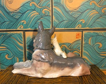 6454 GERMAN SHEPHERD With Puppies LLADRO - Etsy