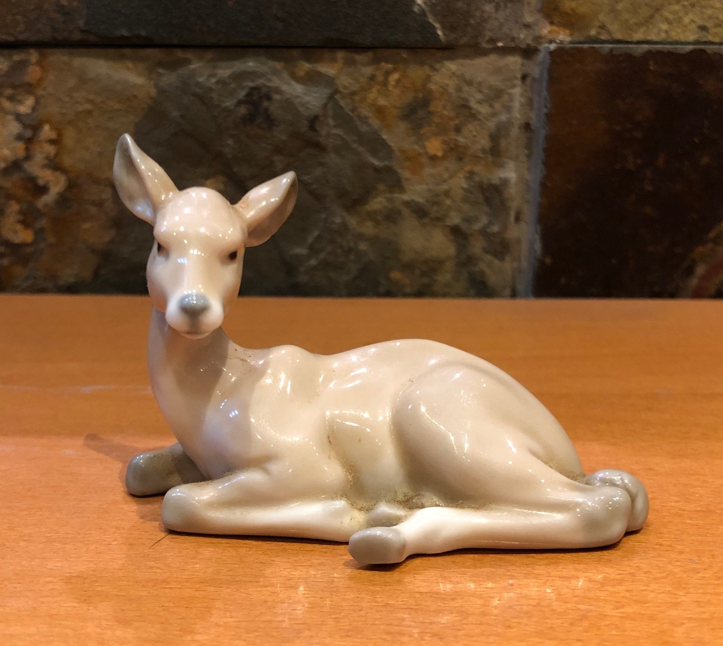 5314 ミニ鹿 リヤドロ - Etsy 日本