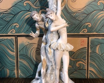 VERY RARE 0245.10 Harlequin and Ballerina LLADRO