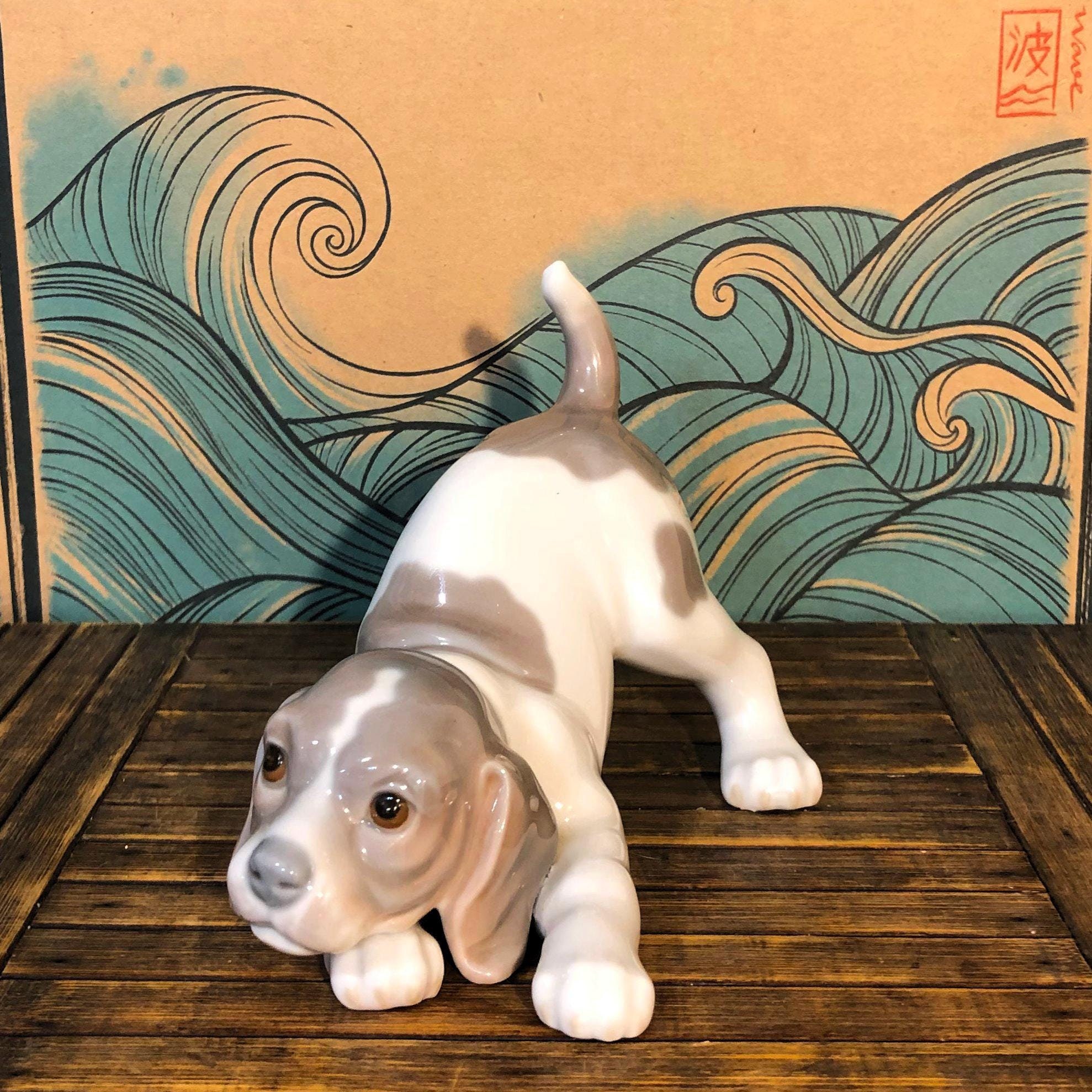 1070 ビーグルの子犬 リヤドロ - Etsy 日本