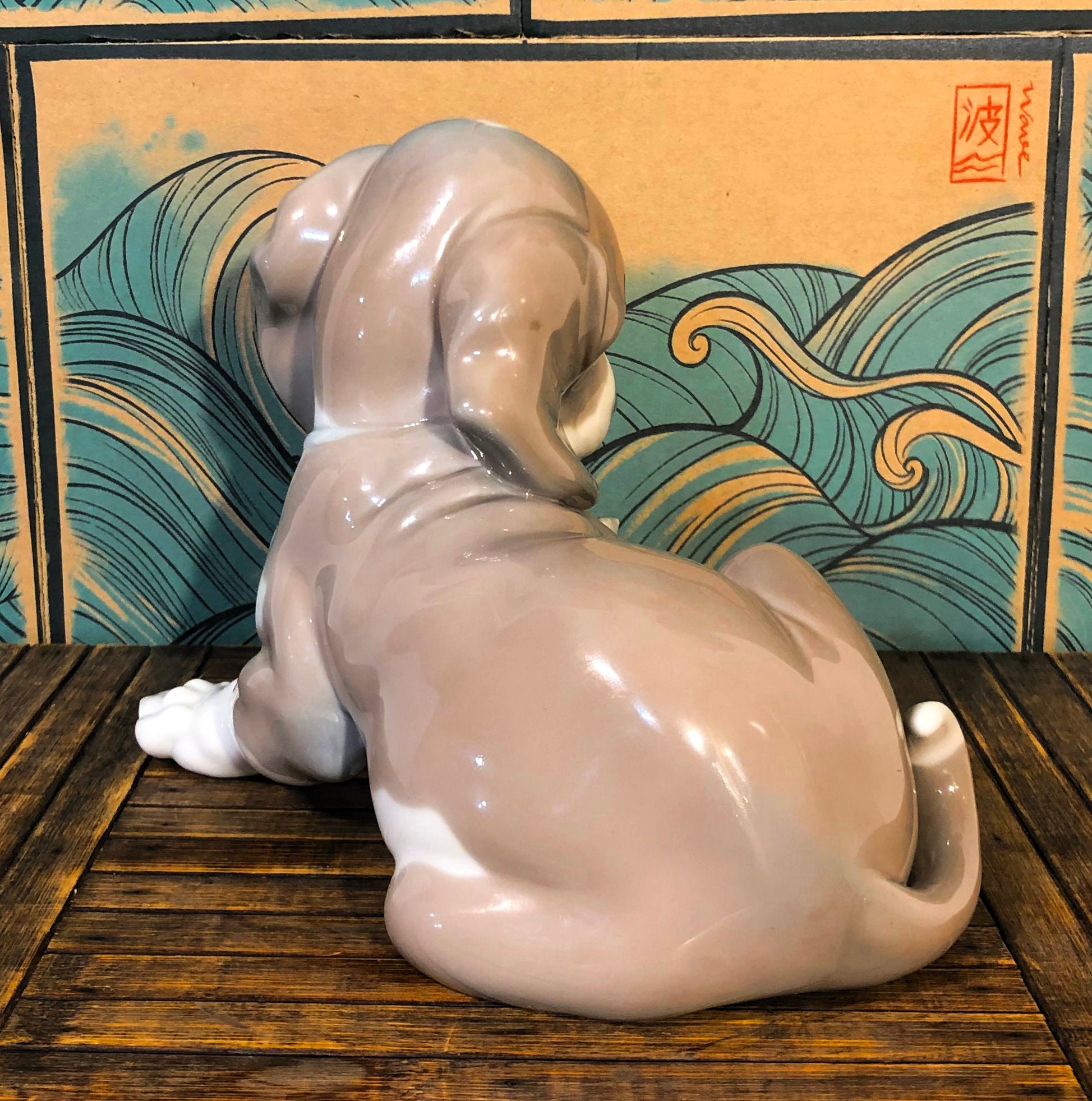 1139 犬とカタツムリ リヤドロ - Etsy 日本