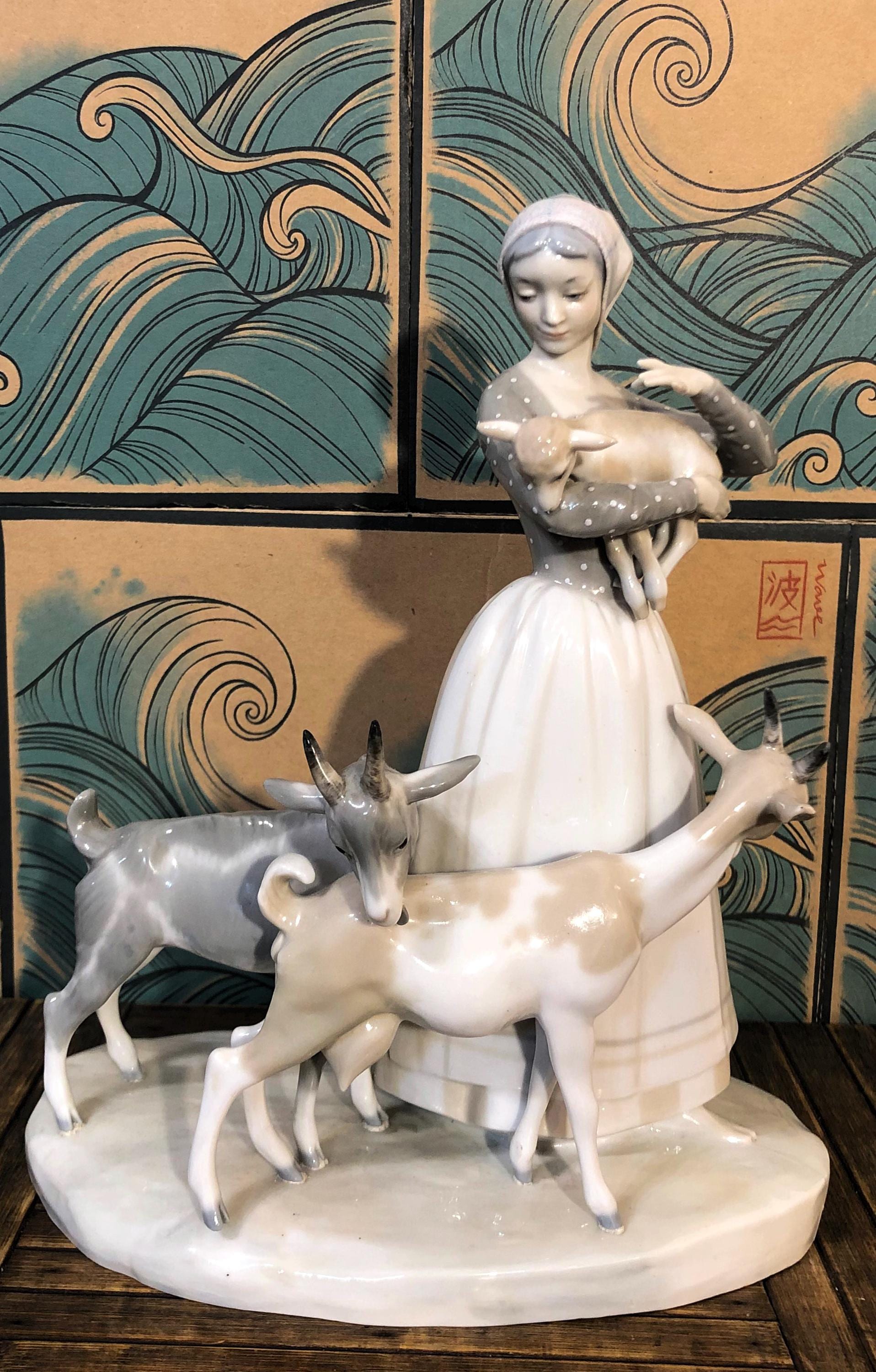 Lladro goat - Etsy 日本