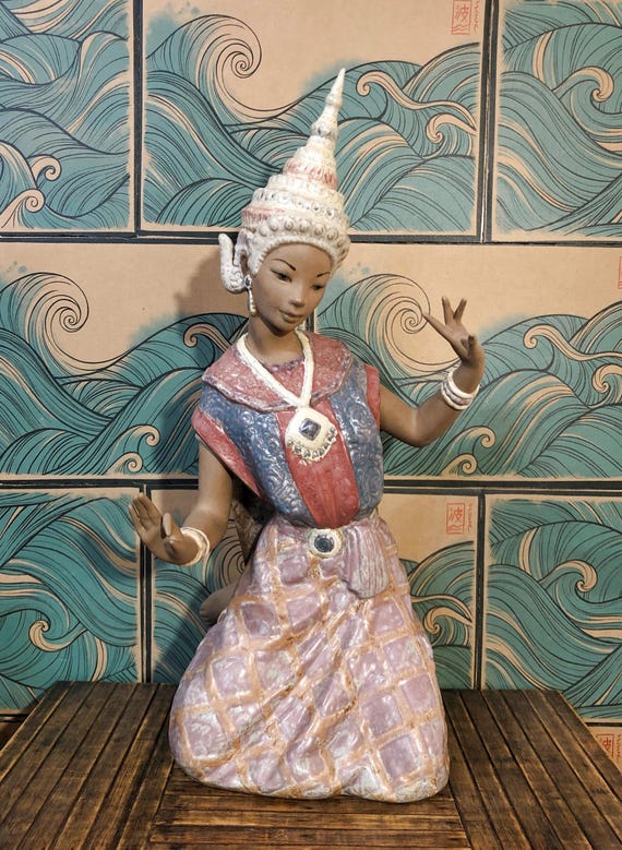 2069 THAI DANCER LLADRO - Etsy Denmark