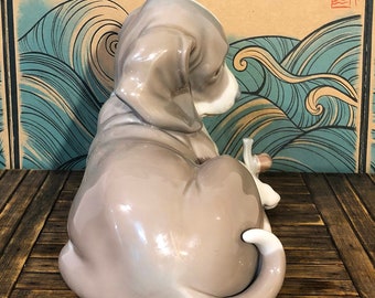 リヤドロー犬、カタツムリ 1139 犬とカタツムリ リヤドロ - Etsy 日本