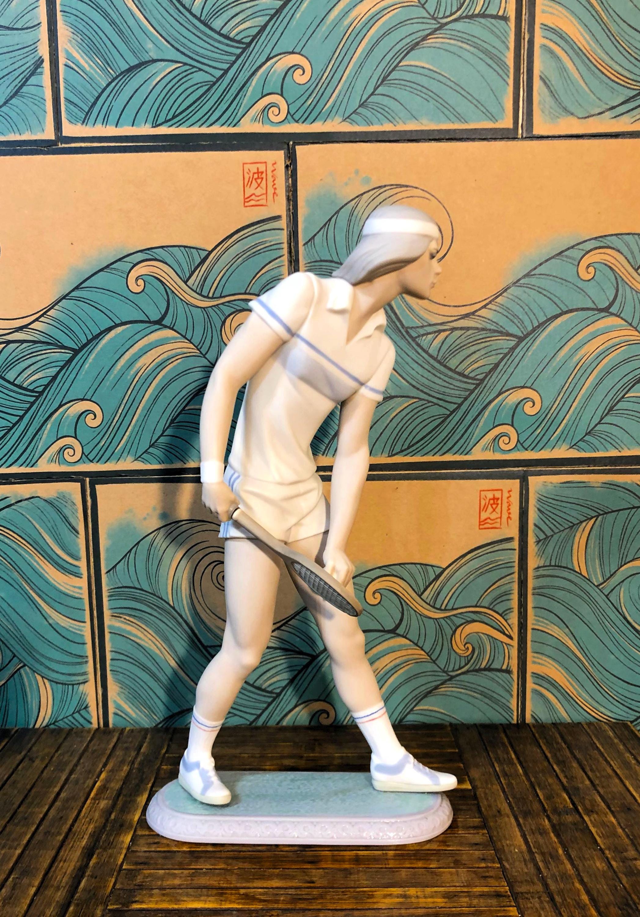 Lladro Tennis Player - Etsy